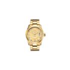 Jbw Bond 1/10 Ct. T.w. Diamond Accent Mens Gold Tone 2-pc. Watch Boxed Set-j6311a-set