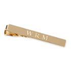 Personalized High-polish Gold-plated Tie Bar