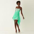 My Michelle Strapless Sweetheart High-low Dress