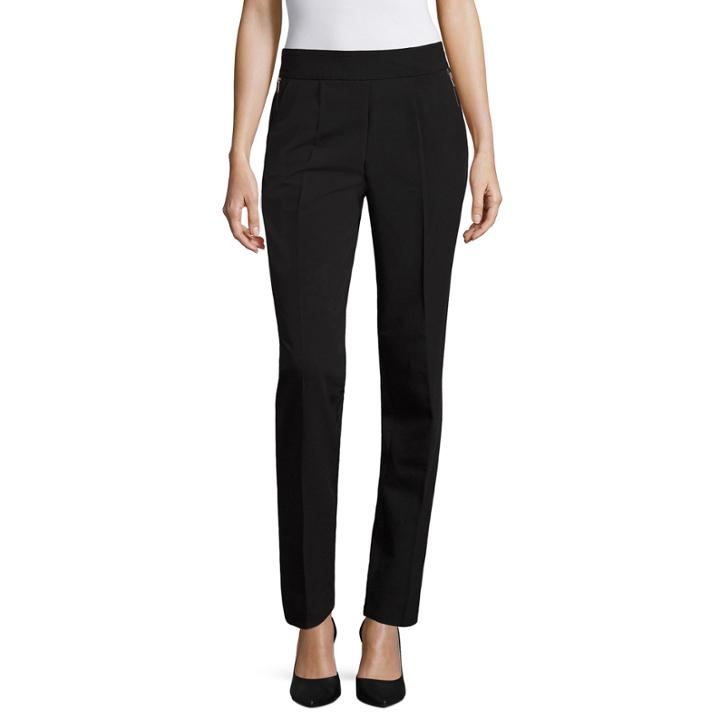 Worthington Slim Fit Ankle Pants-misses Short