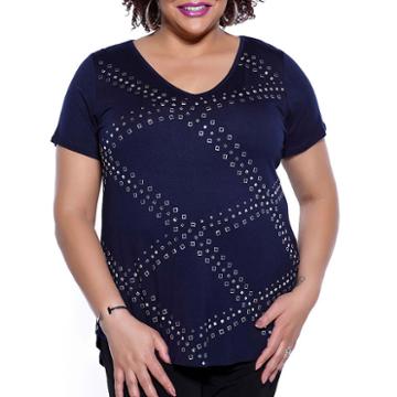 Kaily K. Short Sleeve Pullover - Plus