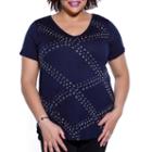 Kaily K. Short Sleeve Pullover - Plus
