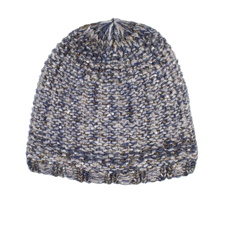 Isotoner Chunky Metallic Beanie