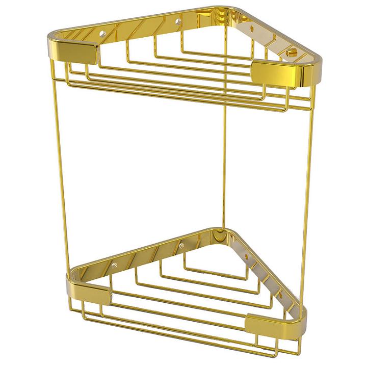 Allied Brass Double Tier Corner Shower Basket