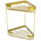Allied Brass Double Tier Corner Shower Basket