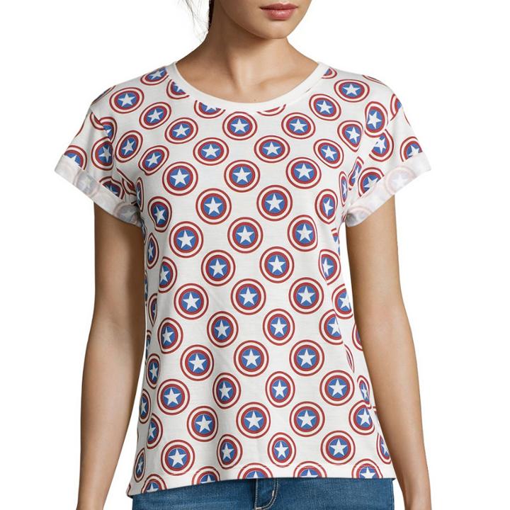 Mighty Fine Short-sleeve Graphic Print Tee