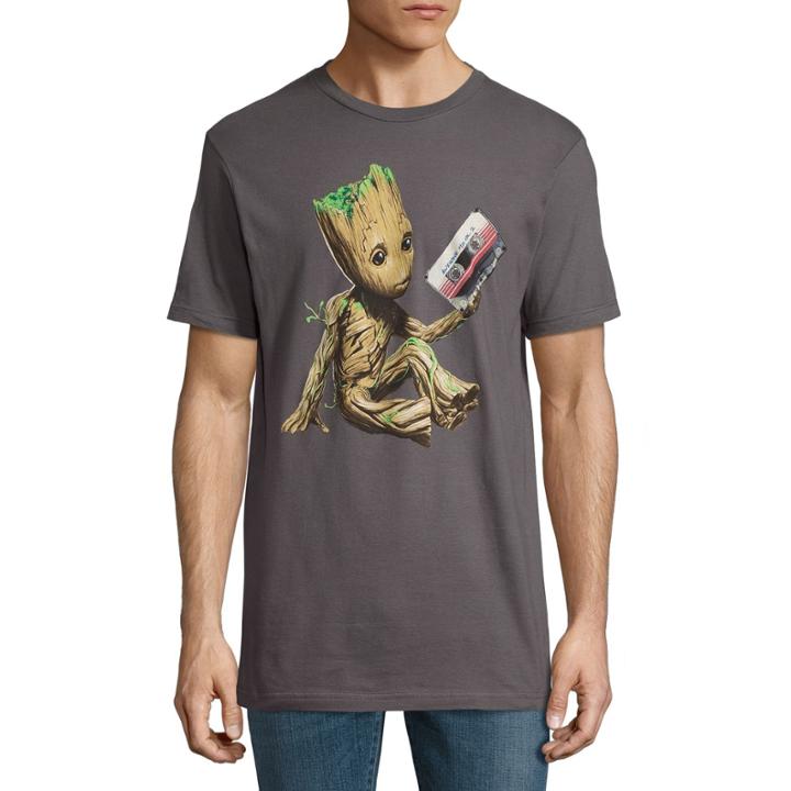 Guardians Of The Galaxy Groot Tape Graphic T-shirt