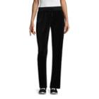 St. John's Bay Active Velour Pull-on Pants (straight Leg)