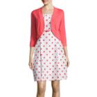 R & K Originals Polka-dot Jacket Dress