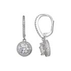 Silver Enchantment&trade; Cubic Zirconia Sterling Silver Drop Earrings