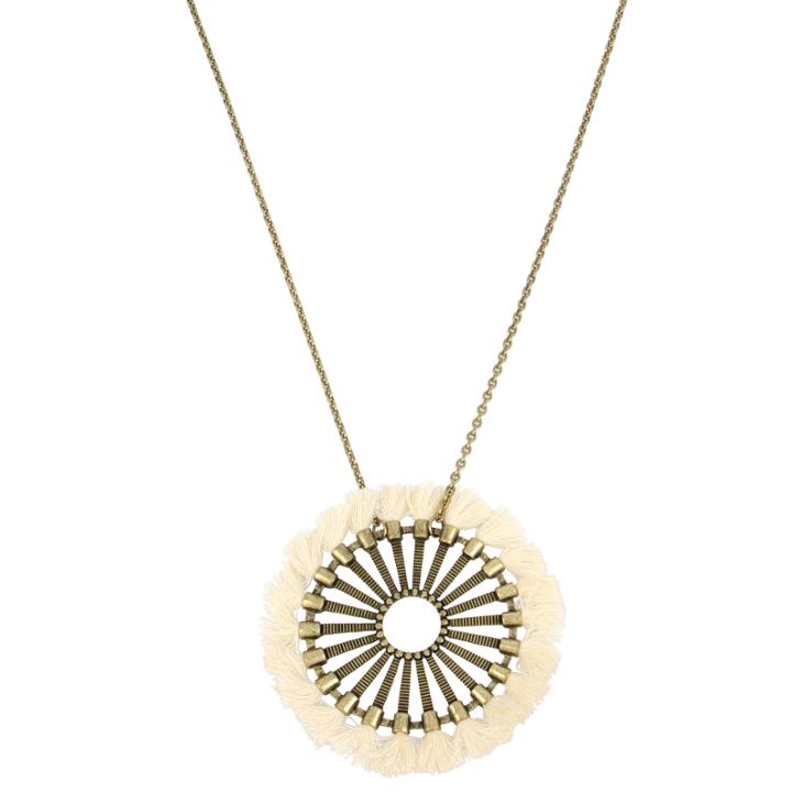 Libby Edelman Womens Brass Pendant Necklace