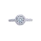 Opulent Diamond 7/8 Ct. T.w. Certified Diamond 14k White Gold Twist Ring