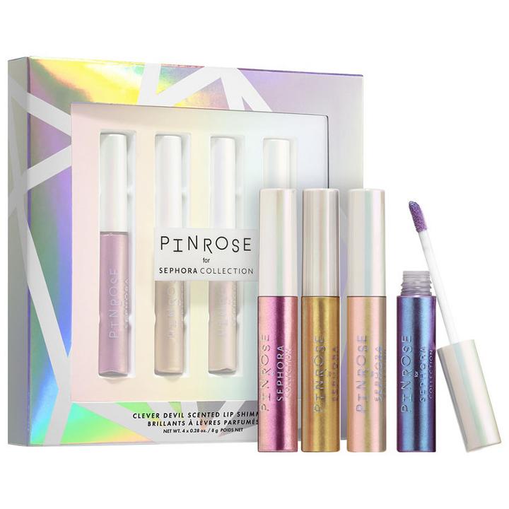 Sephora Collection Pinrose X Sephora Collection Clever Devil Scented Lip Shimmers