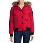 Canada Weather Gear Bomber Jacket With Faux