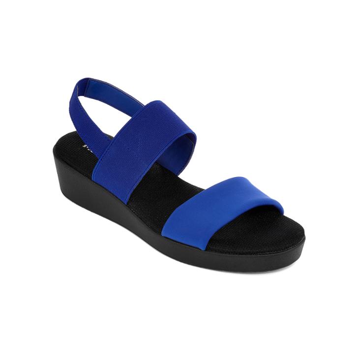 St. John's Bay Swan Flatbed Strap Sandals - Wide Width