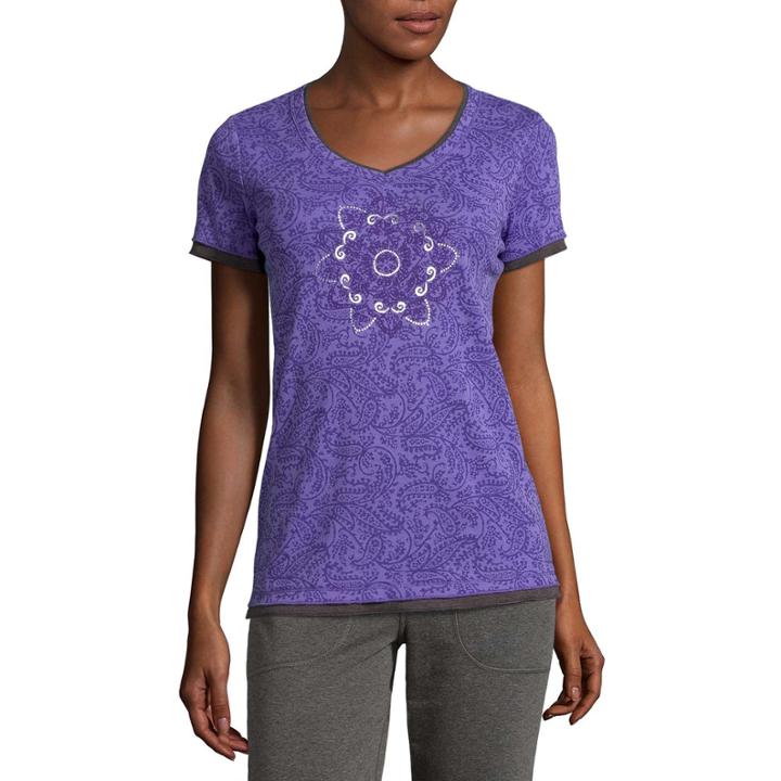 Made For Life&trade; Short-sleeve Print Paisley Tee