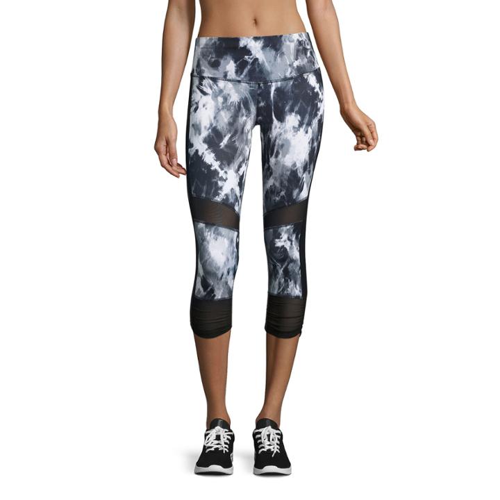 Xersion&trade; Mesh Mixed Capris