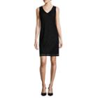 Liz Claiborne Sleeveless V Neck Lace Dress