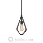 Saxon Mini Pendant In Aged Bronze
