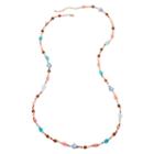 Decree Multicolor Seed Bead Necklace