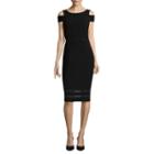 Nicole By Nicole Miller Cold Shoulder Bodycon Dress