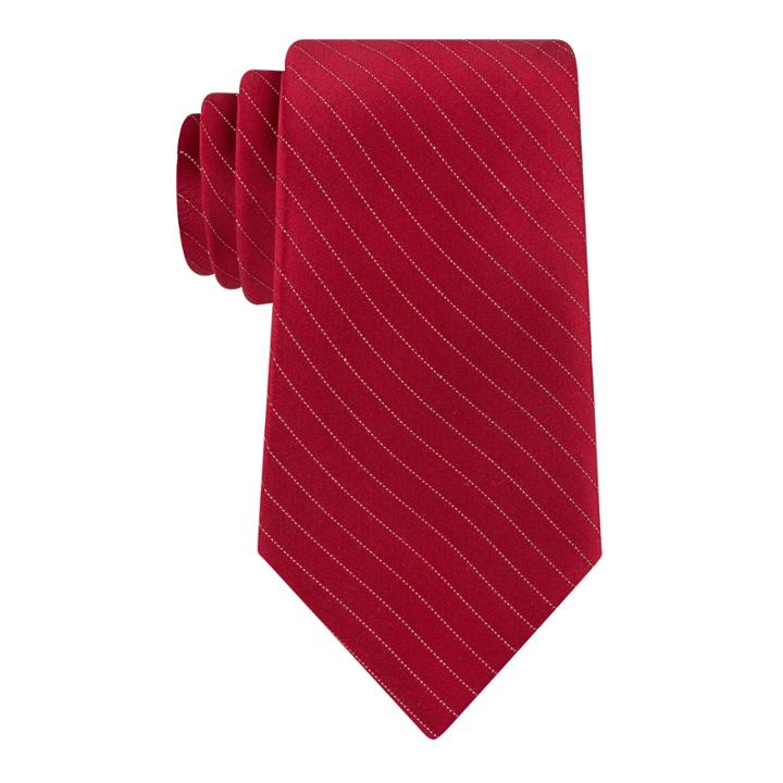 Stafford Simple Glitter Stripe Tie