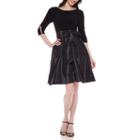 Simply Liliana 3/4-sleeve Front-bow Party Dress