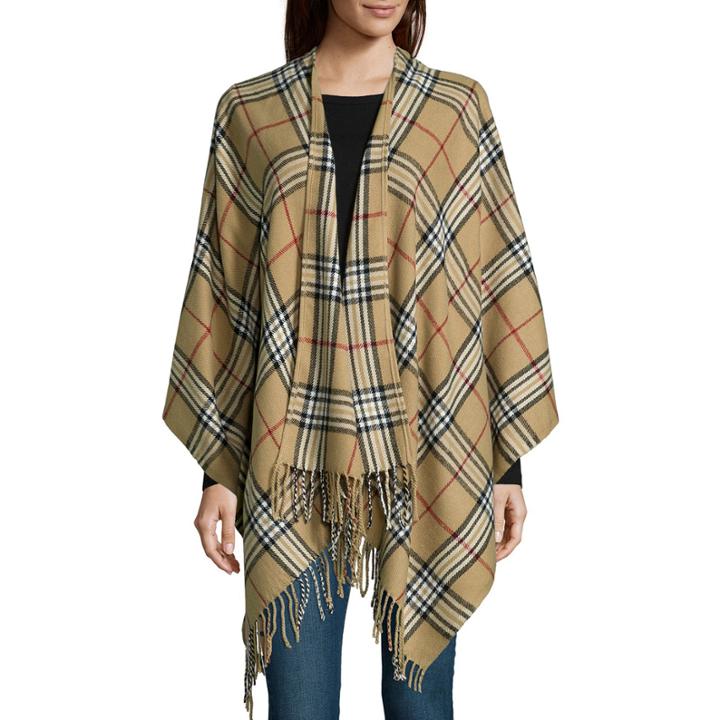 V. Fraas Plaid Wrap