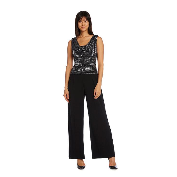 R & M Richards Knit Jumpsuit