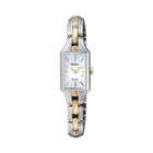 Seiko Womens Two-tone Mother-of-pearl Solar Watch Sup164