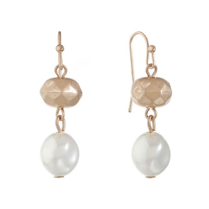 Liz Claiborne Cultured South Sea Pearls Drop Earrings