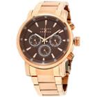 Joseph Abboud Mens Rose Goldtone Strap Watch-ja3201rg648-605