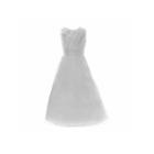 Keepsake Sleeveless Pleated Bodice Floral Applique A-line Dress Plus