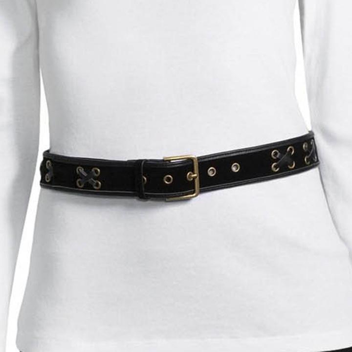 Libby Edelman Velvet Lace Belt