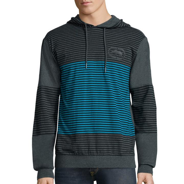 Ecko Unltd. Long-sleeve Trench Stripe Hoodie