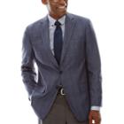 Claiborne Linen-look Check Sport Coat - Classic Fit