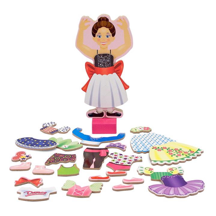 Melissa & Doug Nina Ballerina Magnetic Dress-up