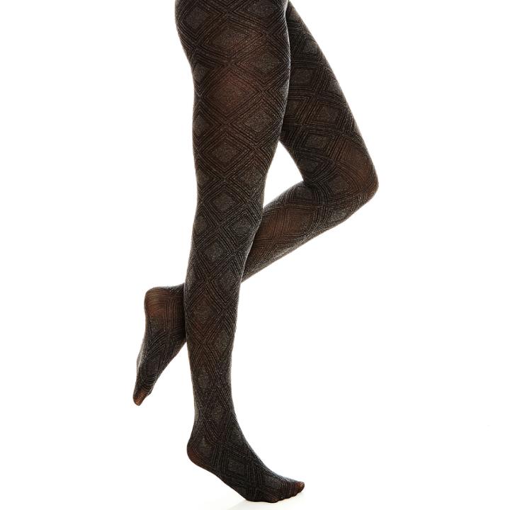 Gold Toe Reversible Diamond/argyle Tights