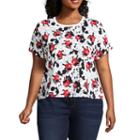 Mickey Mouse Cropped Tee - Juniors Plus