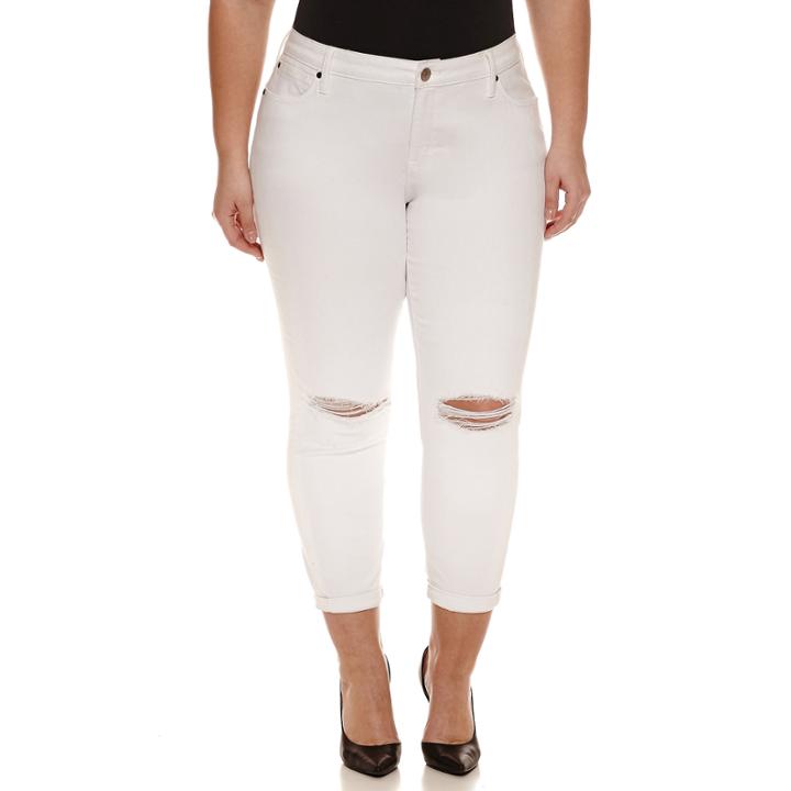 Boutique + Denim Ankle Jeans - Plus