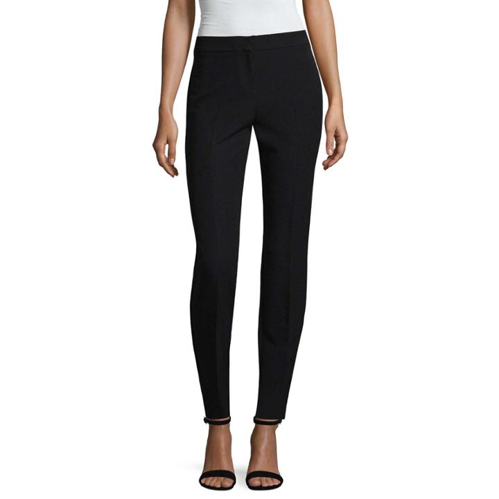 Worthington Curvy Fit Luxe Stretch Slim Leg Pants