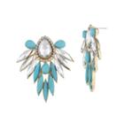 Mixit Marquise Blue Stud Earrings