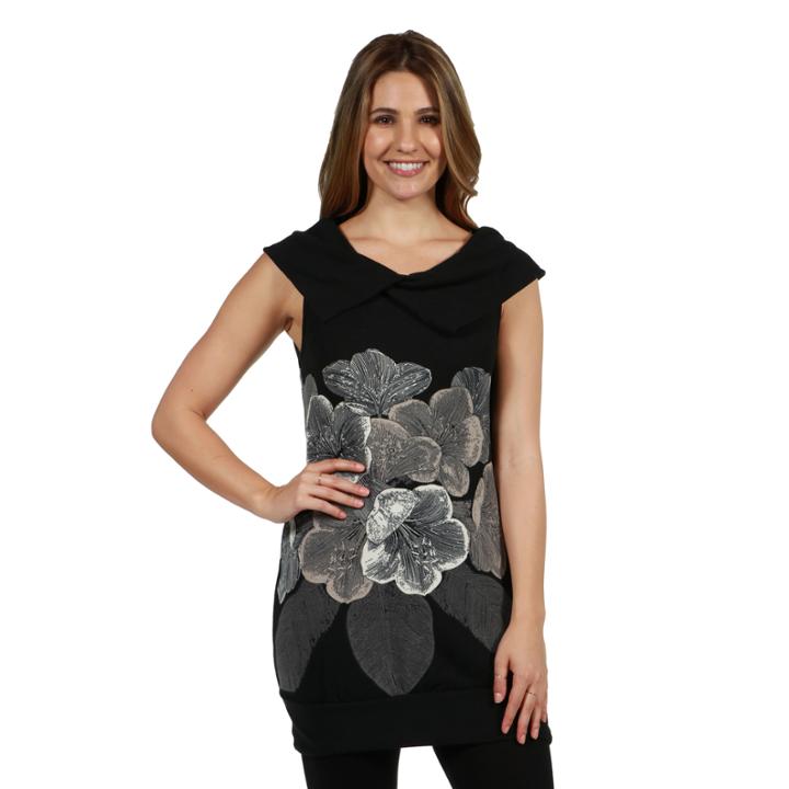 24/7 Comfort Apparel Sofia Sweater Knit Top