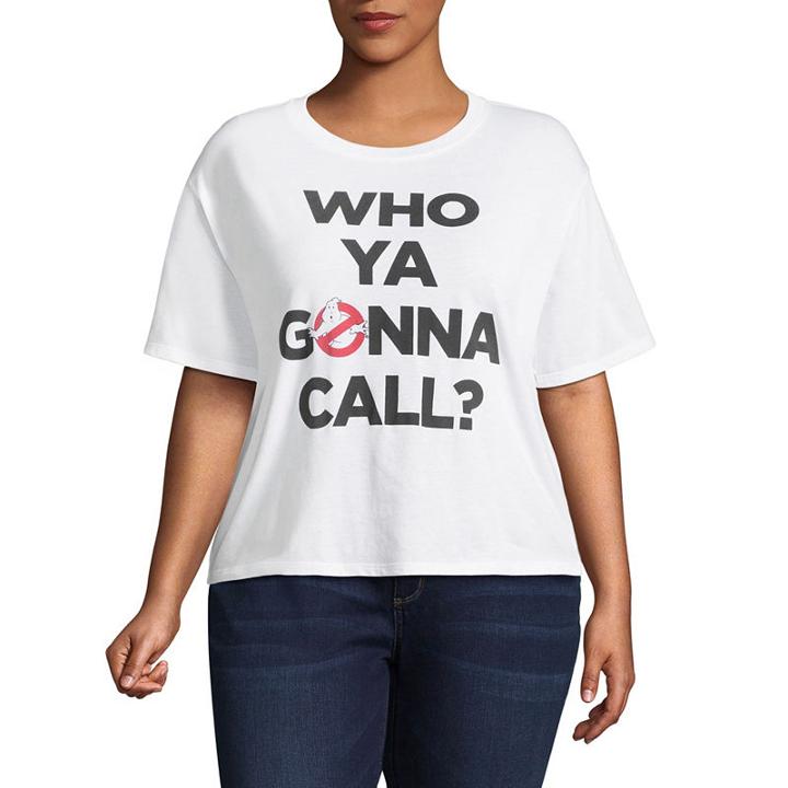 Hybrid Short Sleeve Crew Neck T-shirt-womens Juniors Plus