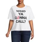 Hybrid Short Sleeve Crew Neck T-shirt-womens Juniors Plus