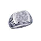 Mens 3/8 Ct. T.w. Genuine Round White Diamond
