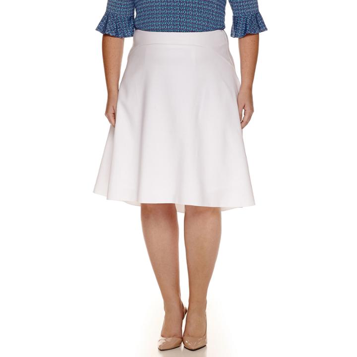 Worthington A-line Swing Skirt - Plus