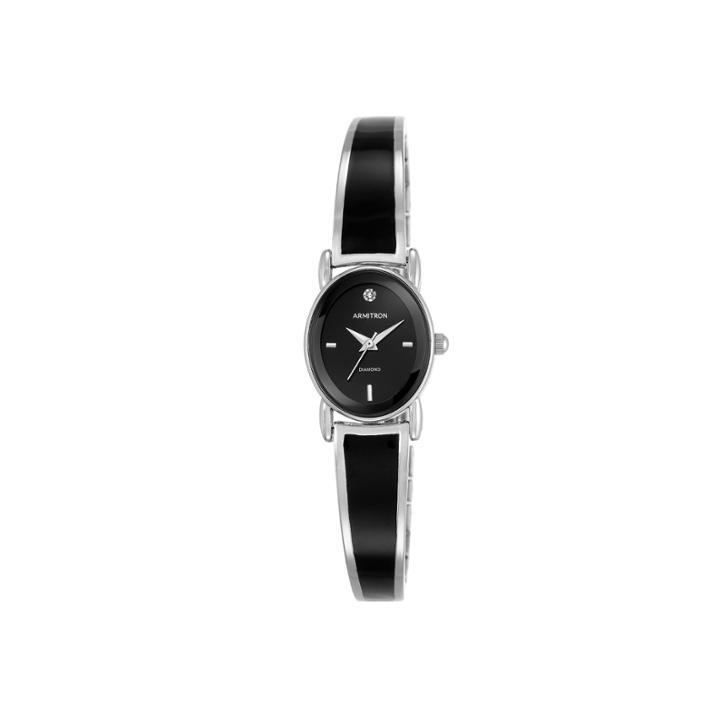 Armitron All Sport Womens Black Bangle Watch-75/5423bksv
