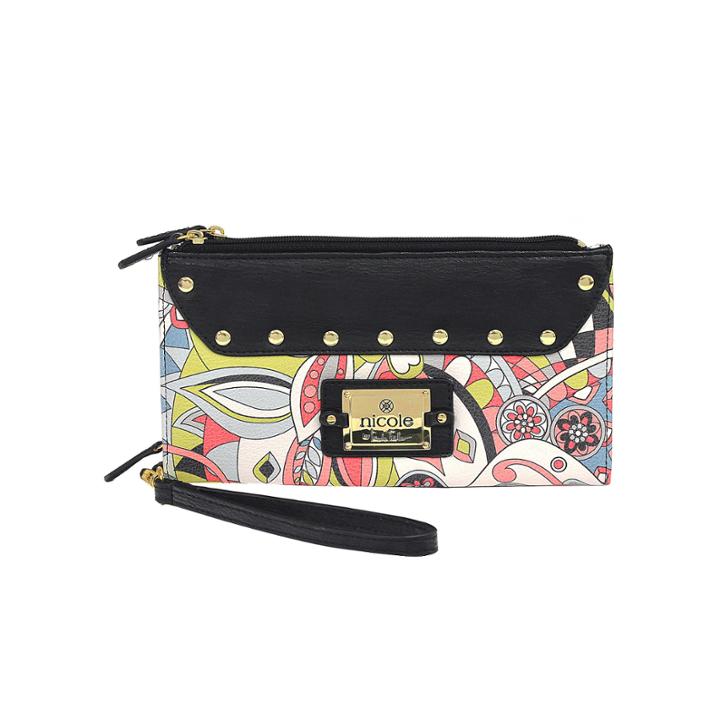 Nicole By Nicole Miller Casey Flap Cell Wristlets Wallet