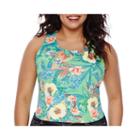 Decree Scuba Bodycon Tank Top - Juniors Plus